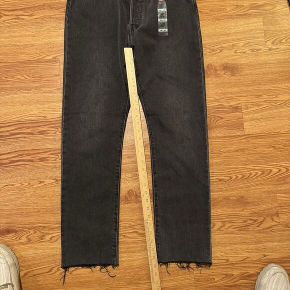 Levi's Black Straight Leg Jeans - Picture 8 of 8